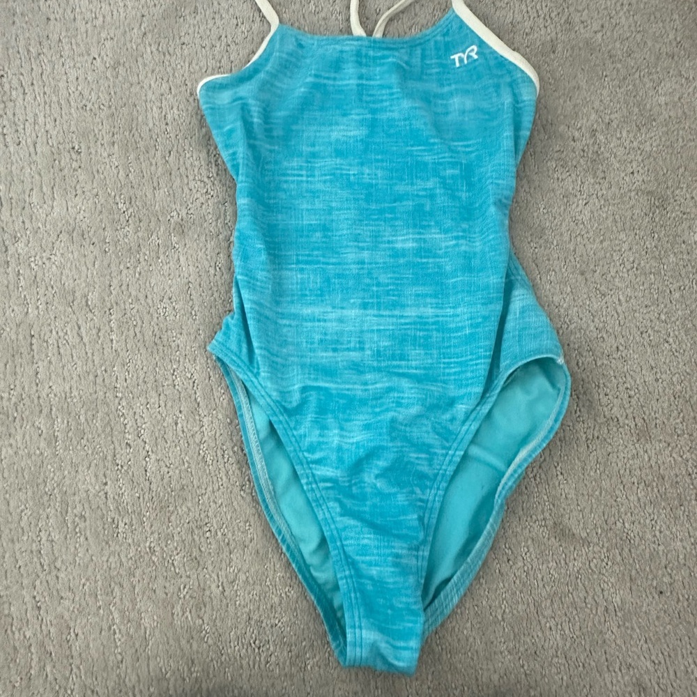 TYR Blue One-Piece Swimsuit